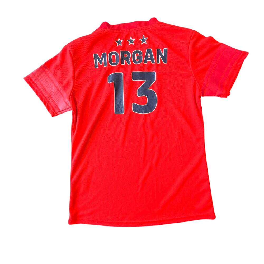 Alex Morgan USWNT Red Home Jersey Nike USA National Team Soccer Jersey Medium